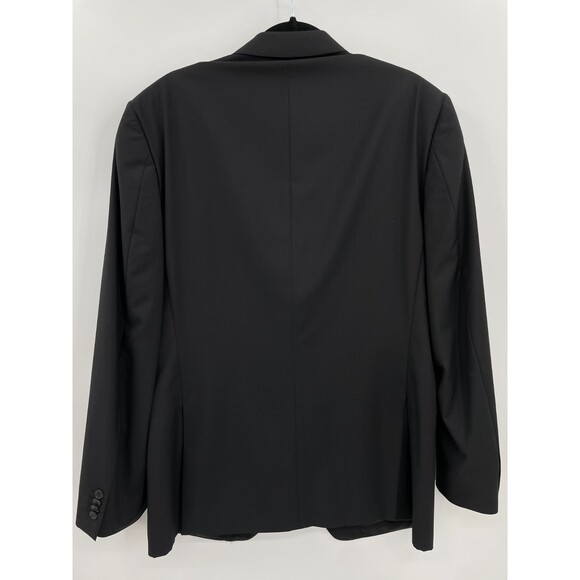 Z ZEGNA Black 2 Button Sport Coat Blazer Size 46L (54L EUR) - Picture 2 of 12